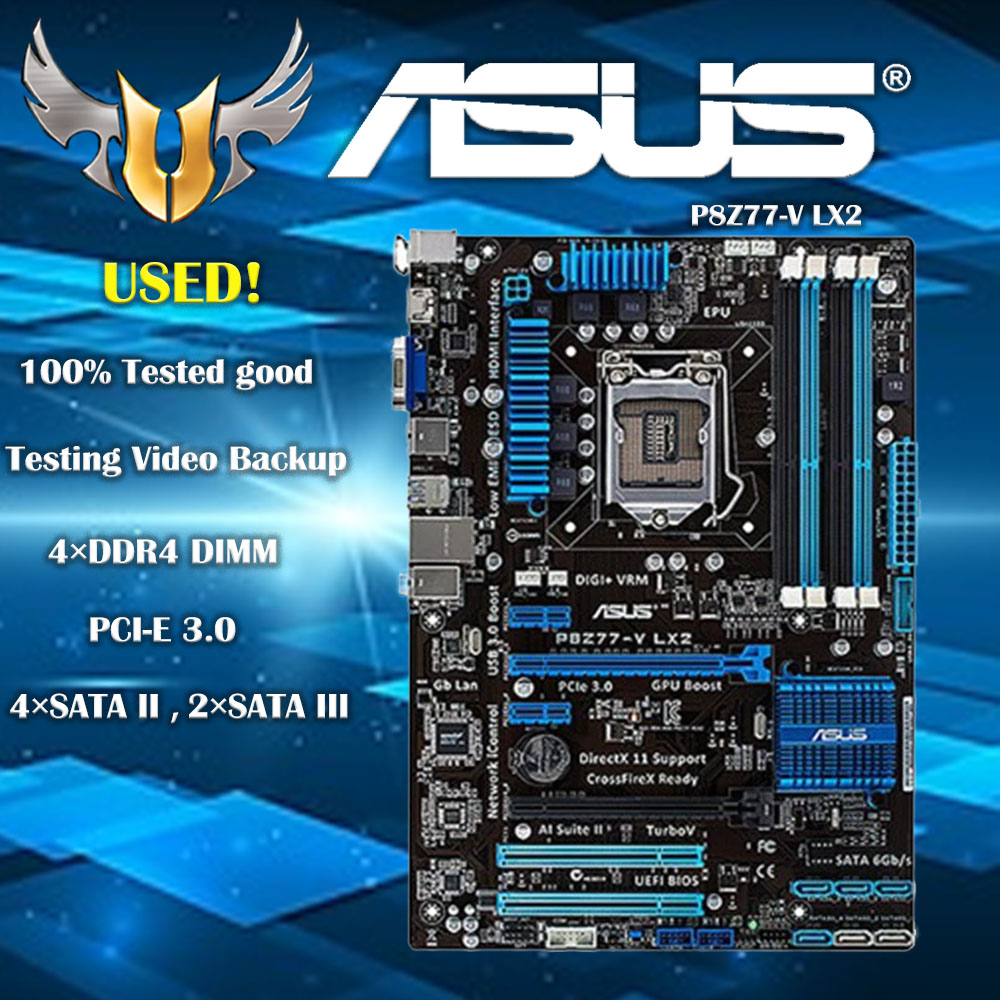 Asus P8Z77-V LX2 P8Z77V LX Ran - X870E Atx Motherboard 评论和价格